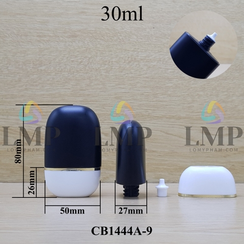 Tuýp kem chống nắng oval 30ml 50ml