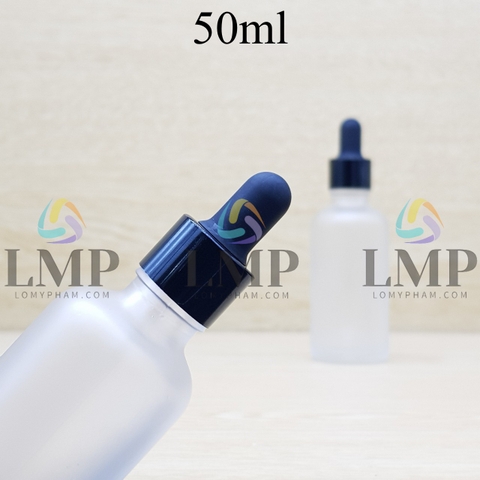 Chai tinh dầu phun mờ nắp bóp khoen nhôm 50ml