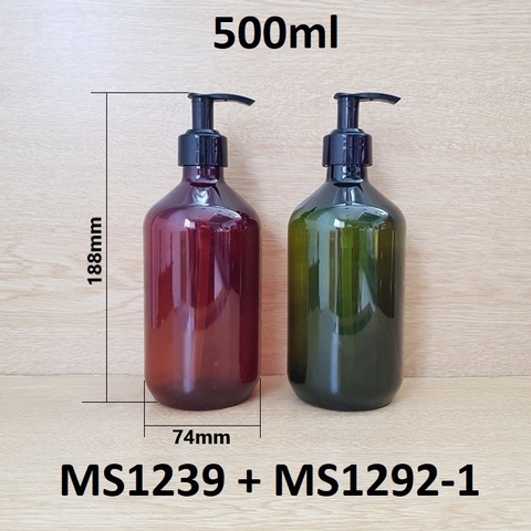Chai cồn vòi van khóa TRƠN 500ml