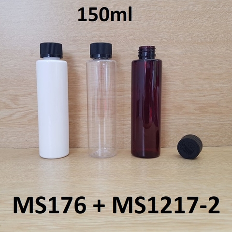 Chai vai ngang nắp child resistant 150ml