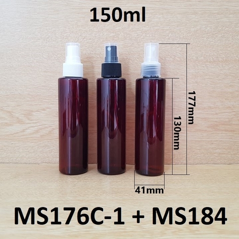 Chai nâu vai ngang xịt phun sương 150ml