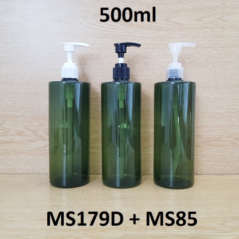 Chai rêu vai ngang vòi van 500ml