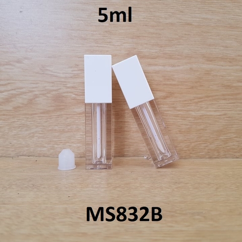 Lip HNH thân trong nắp trắng 5ml
