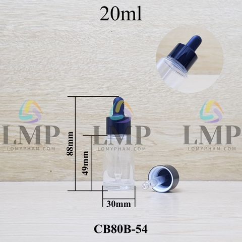 Chai thủy tinh nắp bóp khoen nhôm