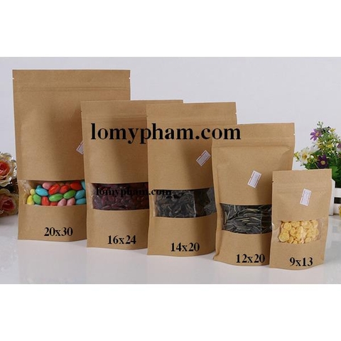 Túi zip cửa sổ