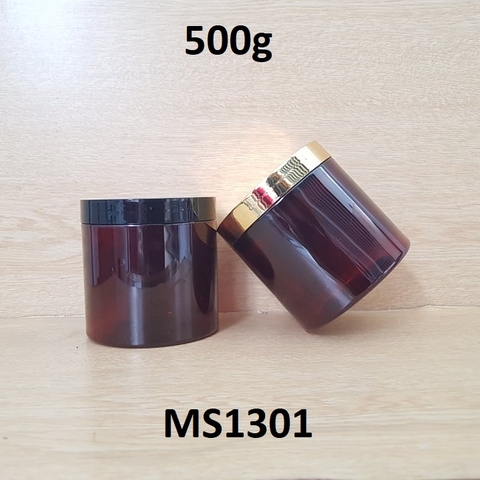 Hũ PET nâu 500g
