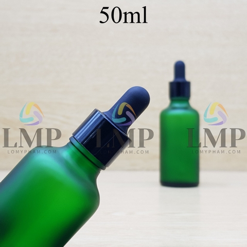 Chai tinh dầu phun mờ nắp bóp khoen nhôm 50ml