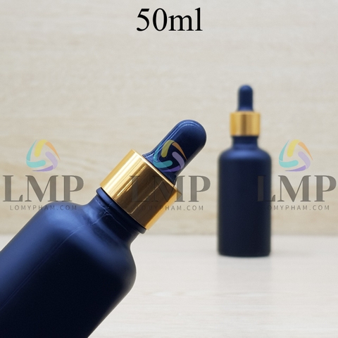 Chai tinh dầu phun mờ nắp bóp khoen nhôm 50ml