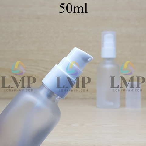 Chai tinh dầu phun mờ đầu xịt giọt KO viền 50ml