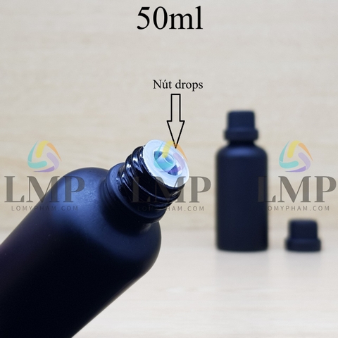 Chai tinh dầu phun mờ nắp dày 50ml