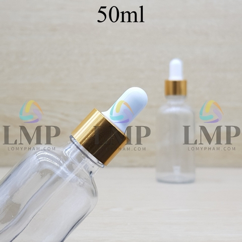 Chai tinh dầu nắp bóp khoen nhôm 50ml