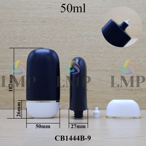 Tuýp kem chống nắng oval 30ml 50ml