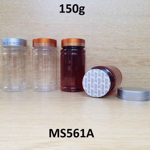 Hũ viên nang nắp 2 viền 150g