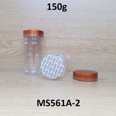 Hũ viên nang nắp 2 viền 150g