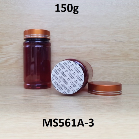 Hũ viên nang nắp 2 viền 150g