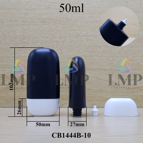 Tuýp kem chống nắng oval 30ml 50ml
