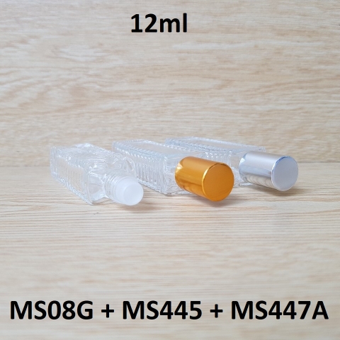 Chai lăn mê cung bi nhựa 12ml