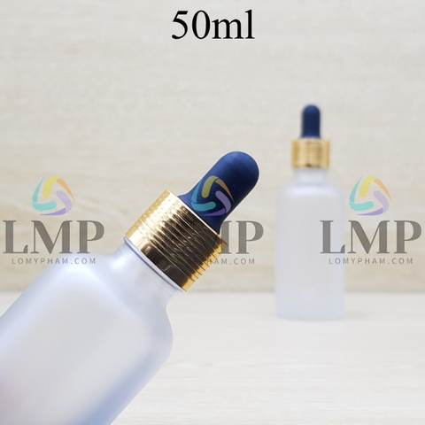 Chai tinh dầu phun mờ nắp bóp khoen nhôm 50ml
