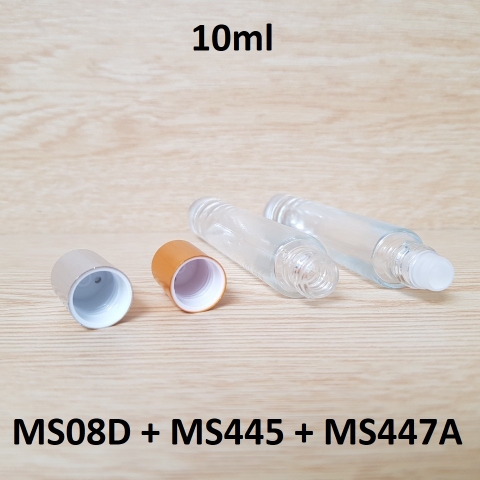 Chai lăn tròn bi nhựa 10ml