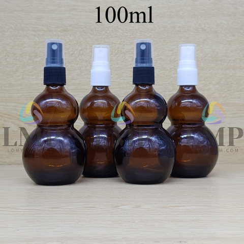 Chai hồ lô phun sương sọc 100ml