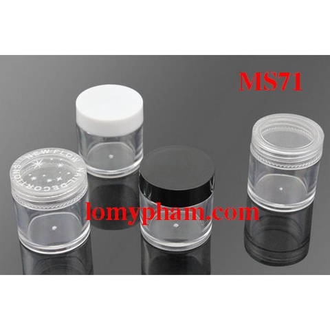 Hũ nhựa thân cao 10g
