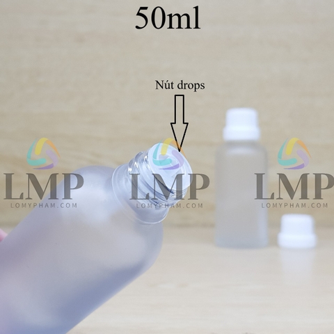 Chai tinh dầu phun mờ nắp dày 50ml