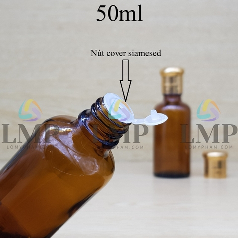 Chai tinh dầu nắp mario 50ml