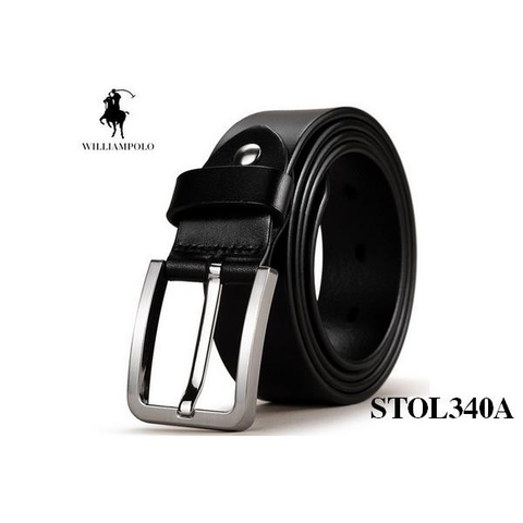 Dây nịt polo nam khóa chữ M