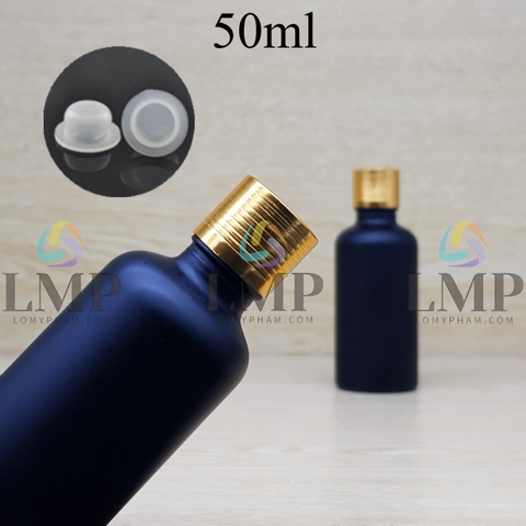 Chai tinh dầu phun mờ nắp sọc 50ml