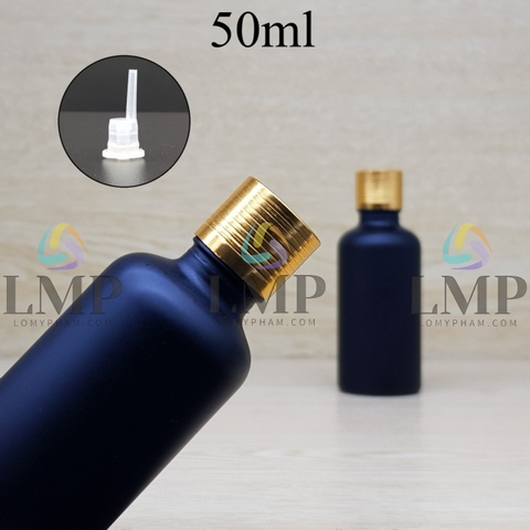 Chai tinh dầu phun mờ nắp sọc 50ml