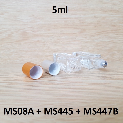 Chai lăn vuông bi sắt 5ml