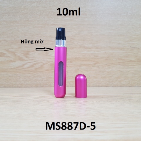 Chai chiết nước hoa màu mờ 10ml