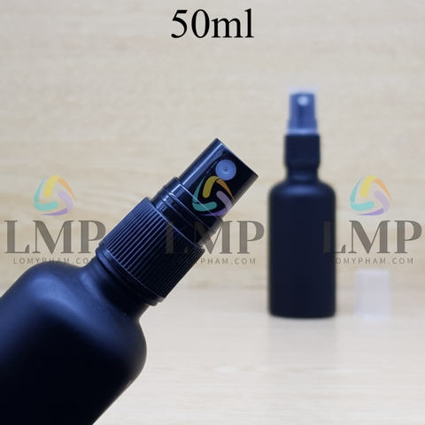 Chai tinh dầu phun mờ phun sương sọc 50ml