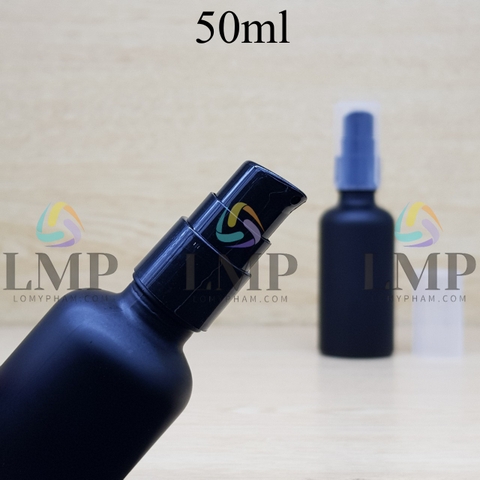 Chai tinh dầu phun mờ đầu xịt giọt KO viền 50ml