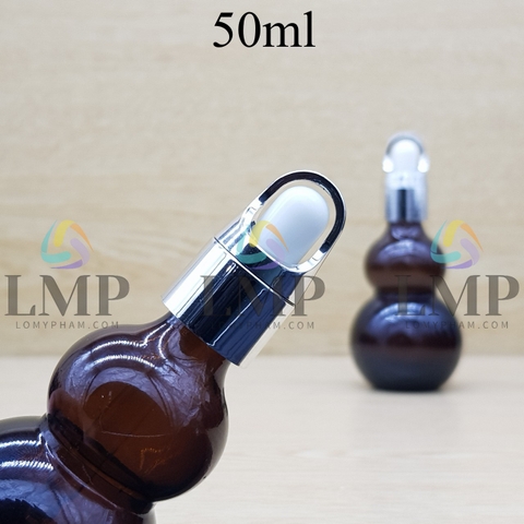 Chai hồ lô nắp bóp quai xách 50ml
