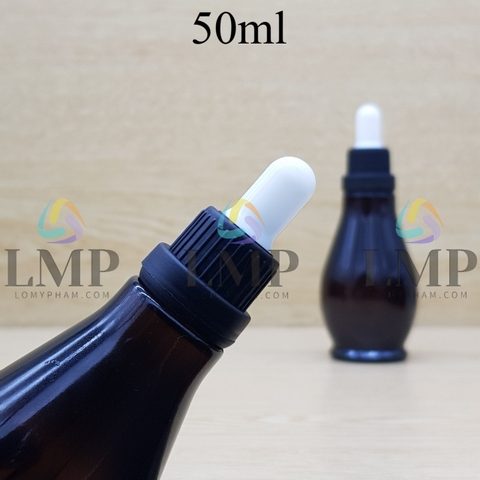 Chai đèn dầu nắp bóp sọc dày 50ml