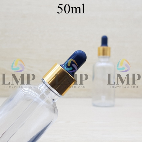 Chai tinh dầu nắp bóp khoen nhôm 50ml