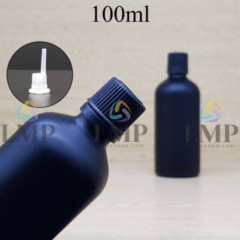 Chai tinh dầu phun mờ nắp nhựa mỏng 100ml