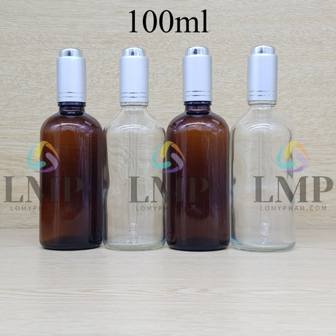 Chai tinh dầu nắp nhấn 100ml