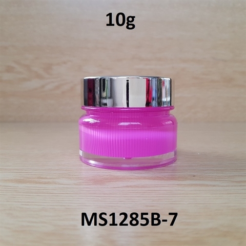 Hũ kem Q20 cao cấp sọc nắp xi