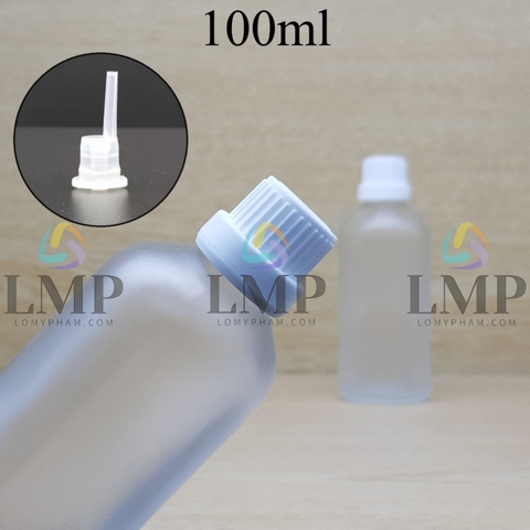 Chai tinh dầu phun mờ nắp dày 100ml