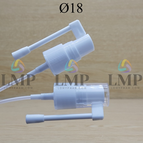 Đầu xịt mũi 360 độ Ø18