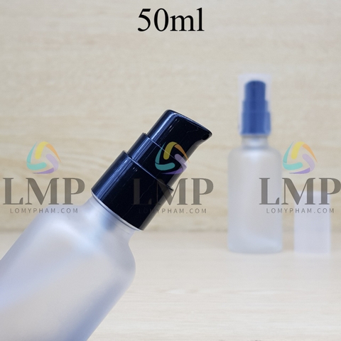 Chai tinh dầu phun mờ đầu xịt giọt KO viền 50ml