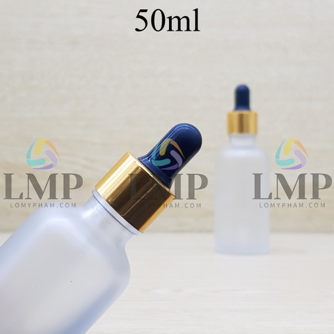 Chai tinh dầu phun mờ nắp bóp khoen nhôm 50ml