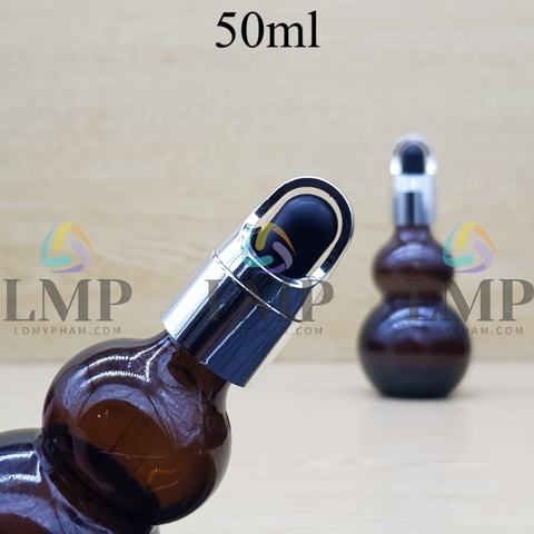 Chai hồ lô nắp bóp quai xách 50ml