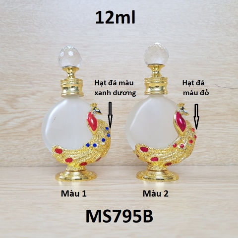 Chai nước hoa Dubai chim công 12ml