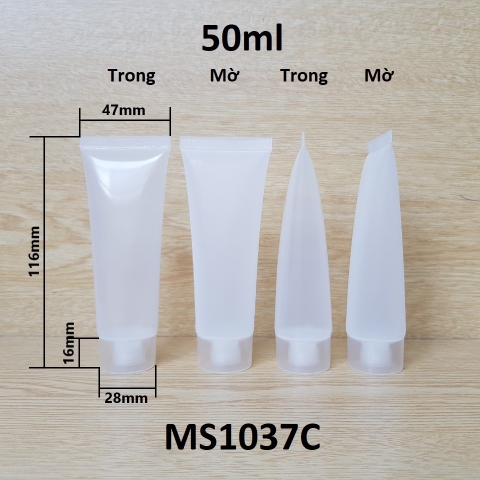 Tuýp PP nắp vặn 50g