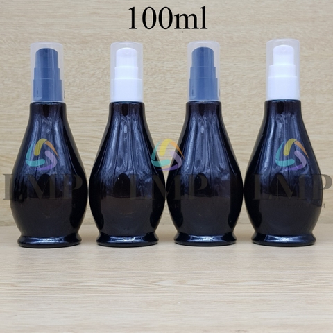 Chai đèn dầu đầu xịt giọt KO viền 100ml