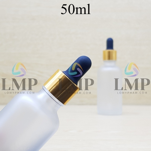 Chai tinh dầu phun mờ nắp bóp khoen nhôm 50ml