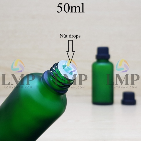 Chai tinh dầu phun mờ nắp dày 50ml